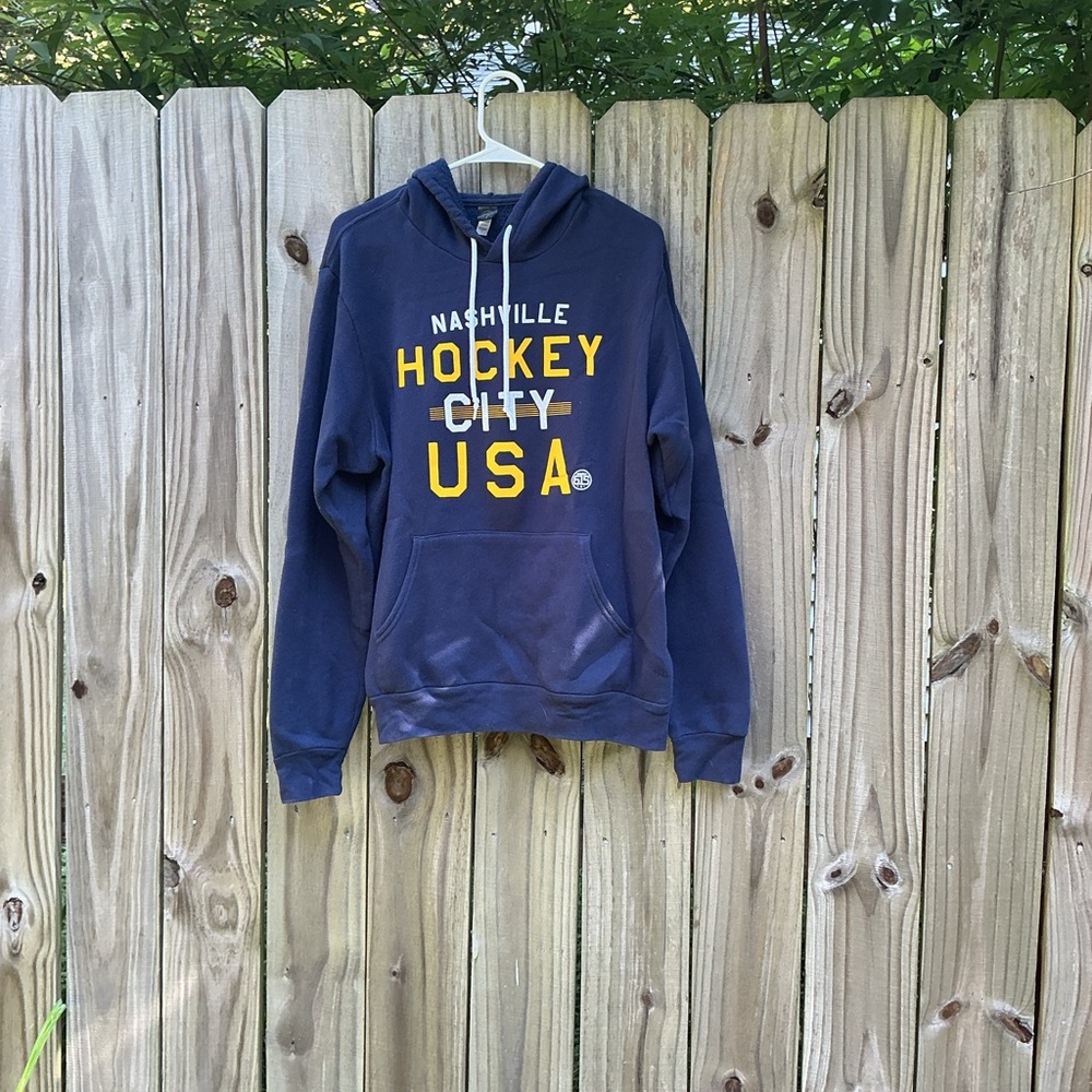 Project 615 Nashville Hockey City Blue Hoodie
